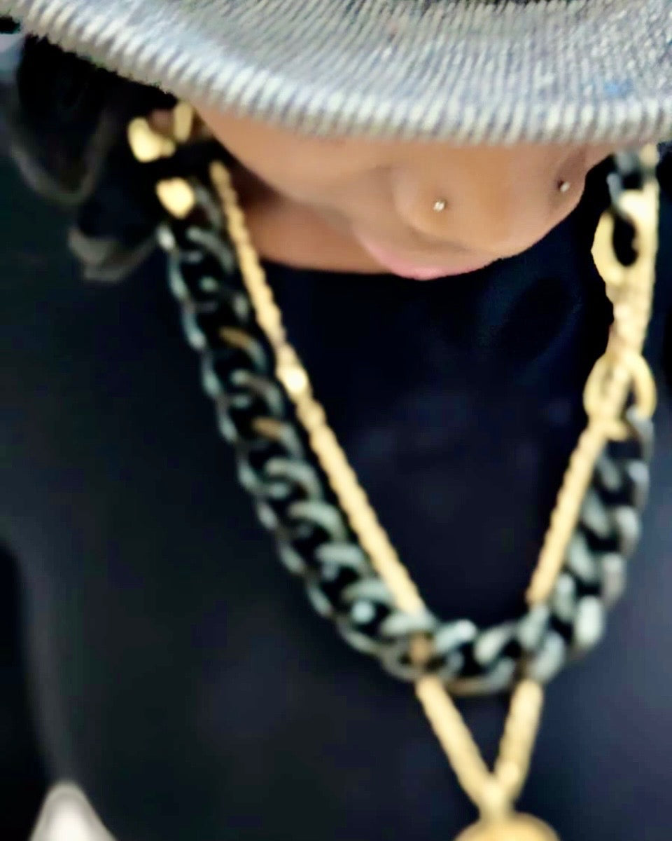 The Black & Gold Statement Chain