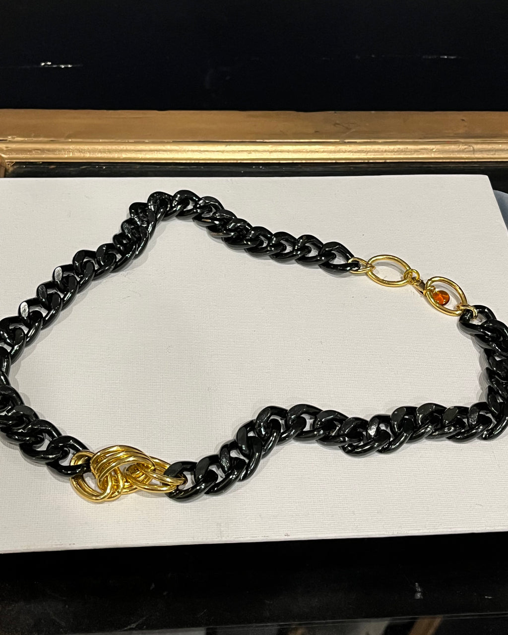 The Black & Gold Statement Chain