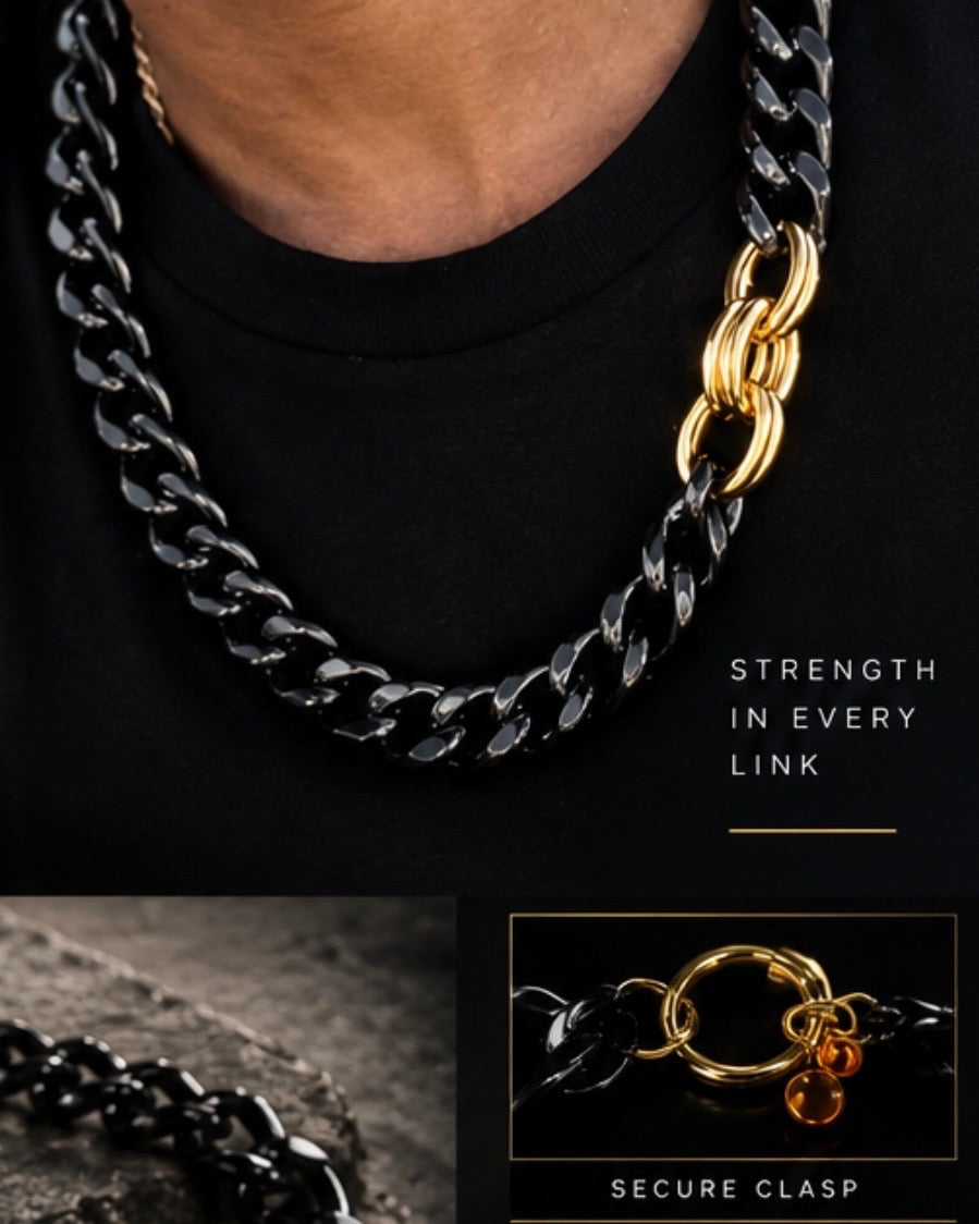 The Black & Gold Statement Chain