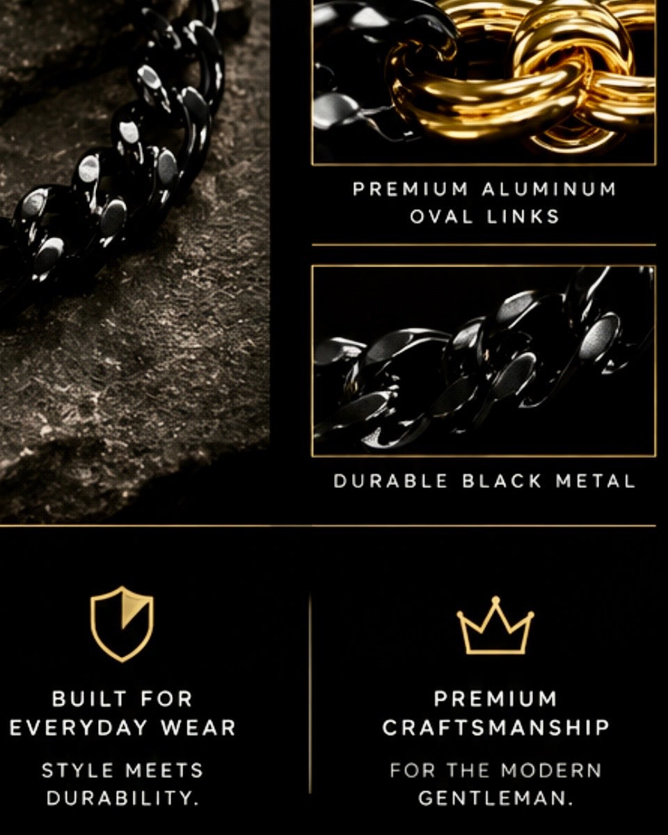 The Black & Gold Statement Chain