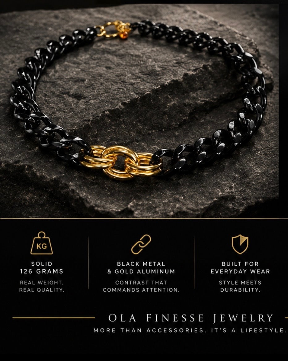 The Black & Gold Statement Chain