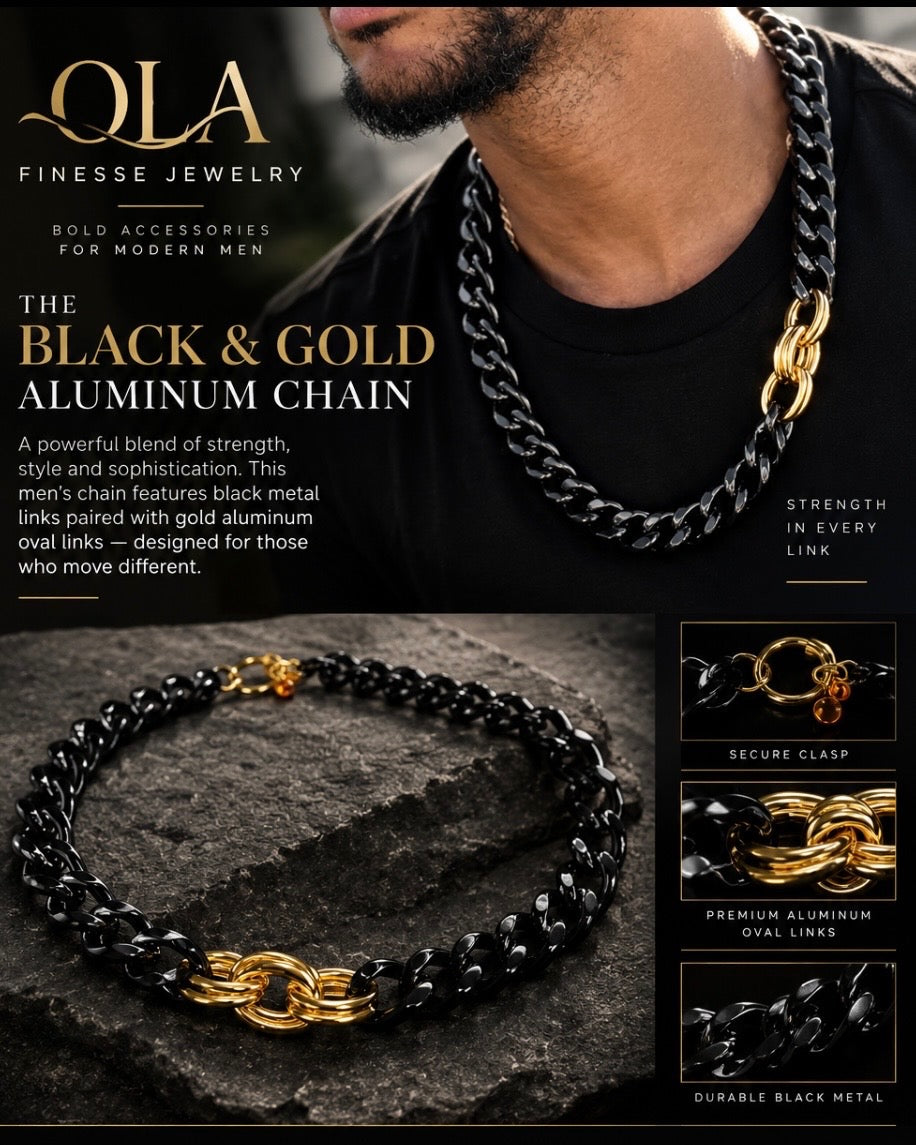 The Black & Gold Statement Chain
